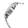 Chrono Diamond 10610B schwarz-35 mm Women's Watch Metal Strap Silver, LIMITED EDITION Image 5