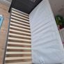 Cot Bed with Mattress (Grey or White) Image 7