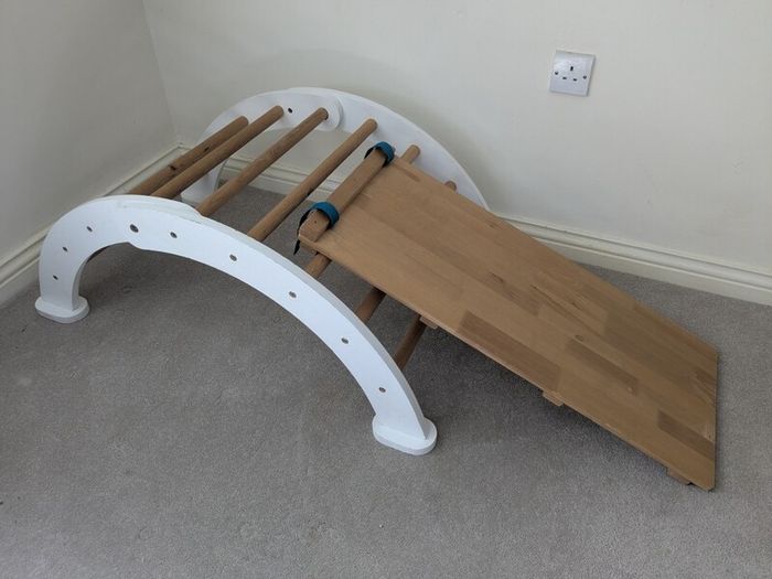 Toddler Climbing Arch and Slide