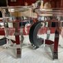 Fancy Coffee Glasses with Chrome Handle Image 2