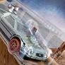 Hot Wheels Premium - Back To The Future III - Time Machine 50's Version Image 3