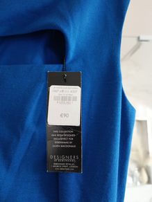 New Royal blue office work wear tunic dress RRP 90 S 10 Debenhams