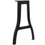 Dining Table Legs 2 pcs A-Frame Cast Iron Image 3