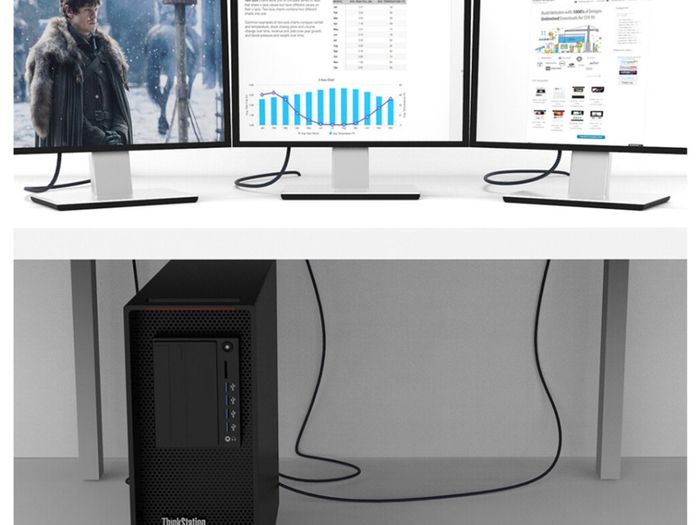 iVANKY 4.5M Active DisplayPort (Male) to HDMI (Male) UHD (4K@60Hz) Gold-Plated/Nylon-Braided Cable (Brand New/Warranty)