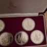 silver olimpics rubles 4oz pure silver 6 1ruble copper nickel Image 6