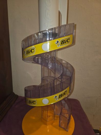 Large Rotating Bic Pen Shop Display