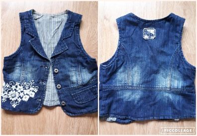 "Adams Girl" VEST.  Age 7-8