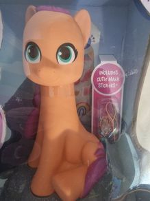 My Little Pony Style & Groom Sunny Starscout Styling Head - 30+ Accessories
