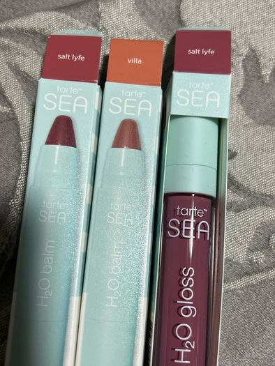 Tarte sea H2O lip tints and gloss BNIB