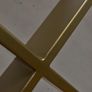 Gold X-Type Metal Table Legs 86x80 cm up to 250kg Image 5