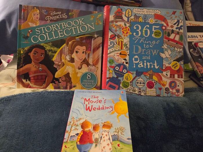 Selection  of kids books