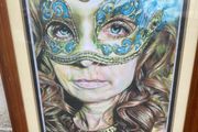 Pastel pencil artwork  free postage