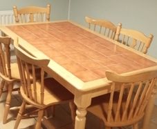 Table  and 6 chairs