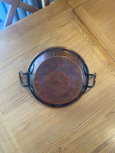 Antique French Copper Pans/Preserve Pans