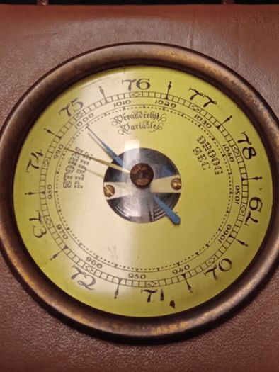 Vintage Three-Piece Wall Weather Station