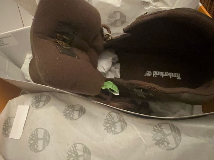 Bnib Timberland Euro Hiker Mid Hiker Md Brown Full Grain Sz. 11.5