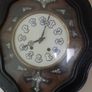 Beautiful Rare 19th Century French Napoleon III Oeil de Boeuf Wall Clock Image 4