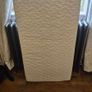 Nested wooden cot with mattress Image 2