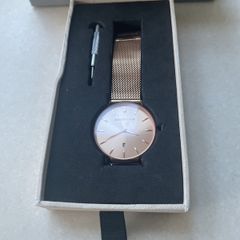 Abbott Lyon Rose gold plated stainless watch