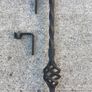 Handmade wrought iron curtain rail Image 2
