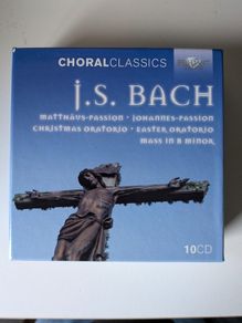 Johann Sebastian Bach - Sacred Choral Music (10CD, Brilliant Classics, Mint)