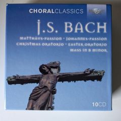 Johann Sebastian Bach - Sacred Choral Music (10CD, Brilliant Classics, Mint)