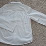 Boy 6-7Y Long Sleeve White Cotton Shirt Image 3