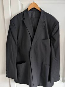 Black Suit - Jacket 54 Inches / Trousers 48 Inches