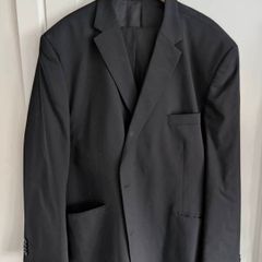 Black Suit - Jacket 54 Inches / Trousers 48 Inches