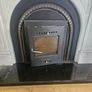 Marble Fireplace with Stove Image 3
