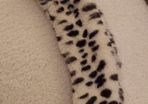 Ladies vintage leopard neck collar
