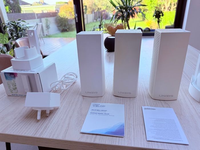3 x Linksys Velop AC6600 Whole Home Mesh System
