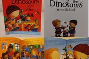 Harry and the dinosaurs go to school story book