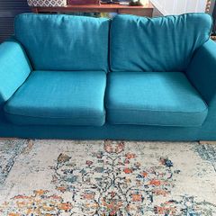 Teal couch