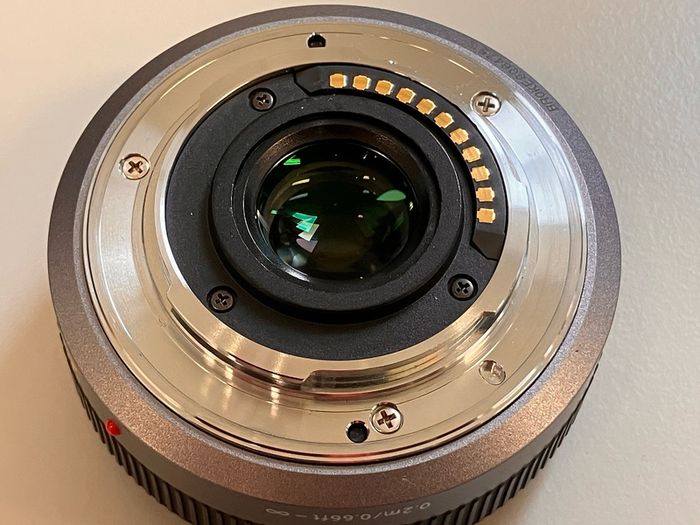 Panasonic 20mm f/1.7 lens