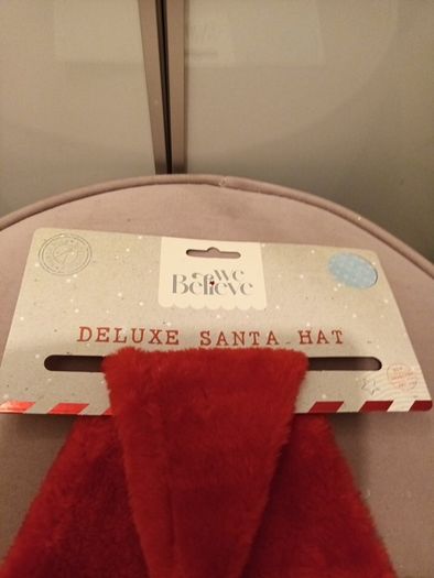 Deluxe christmas Santa fur hat