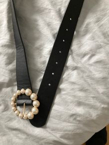 Primark Black Belt Size S