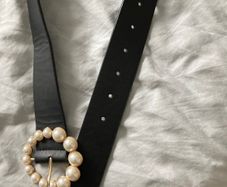 Primark Black Belt Size S