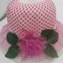 Girls Sun Hats With Flowers Image 3