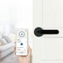 APP Bluetooth WiFi Indoor Smart Door Lock Biometric Fingerprint Lock Password Key Unlock Electronic Digital Lock Image 3