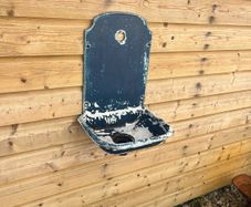 Antique Cast Iron Enamelled Water Fountain
