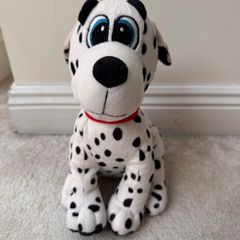 Huggables Dalmatians Puppy Dog Plush approx. 30 cm. Dirty Used Please see photos