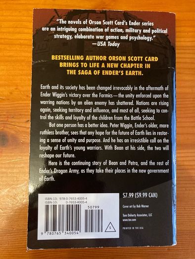 Science-Fiction books: 'The Ender's Shadow' series