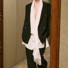 Massimo Dutti Linen Blazer