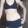 Bikram / hot yoga shorts and bra Image 2