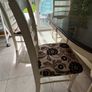 Oval dining table with 6 chairs Image 3