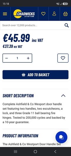 Door Handle Sets