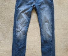 Levi's 512 Distressed Jeans Size 33 Leg 34
