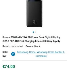 Baseus 30000mah Power Bank
