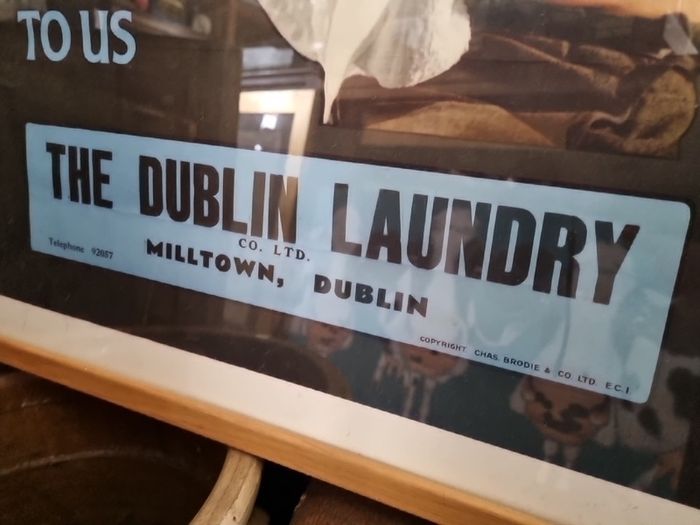 original Dublin laundry poster